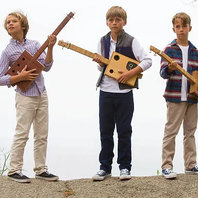 Gingham shirts, quilted vests and chinos
