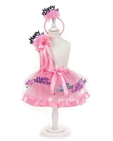 Birthday tutu and crown