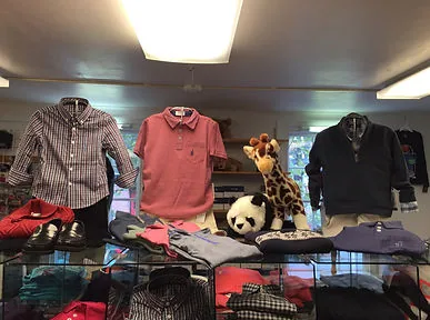 Boys' shirt wall upstairs